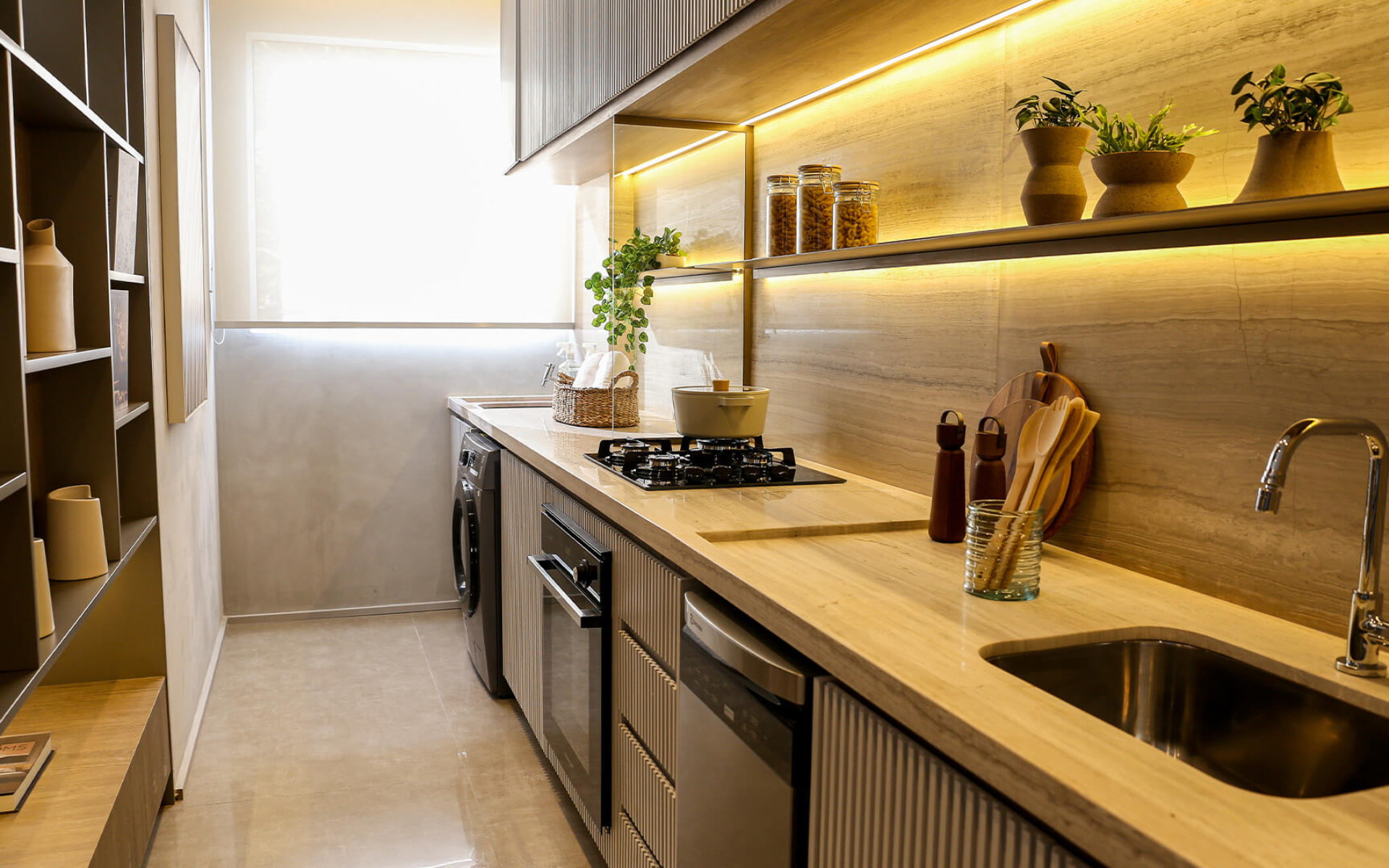 Cozinha - decorado de 62m²
