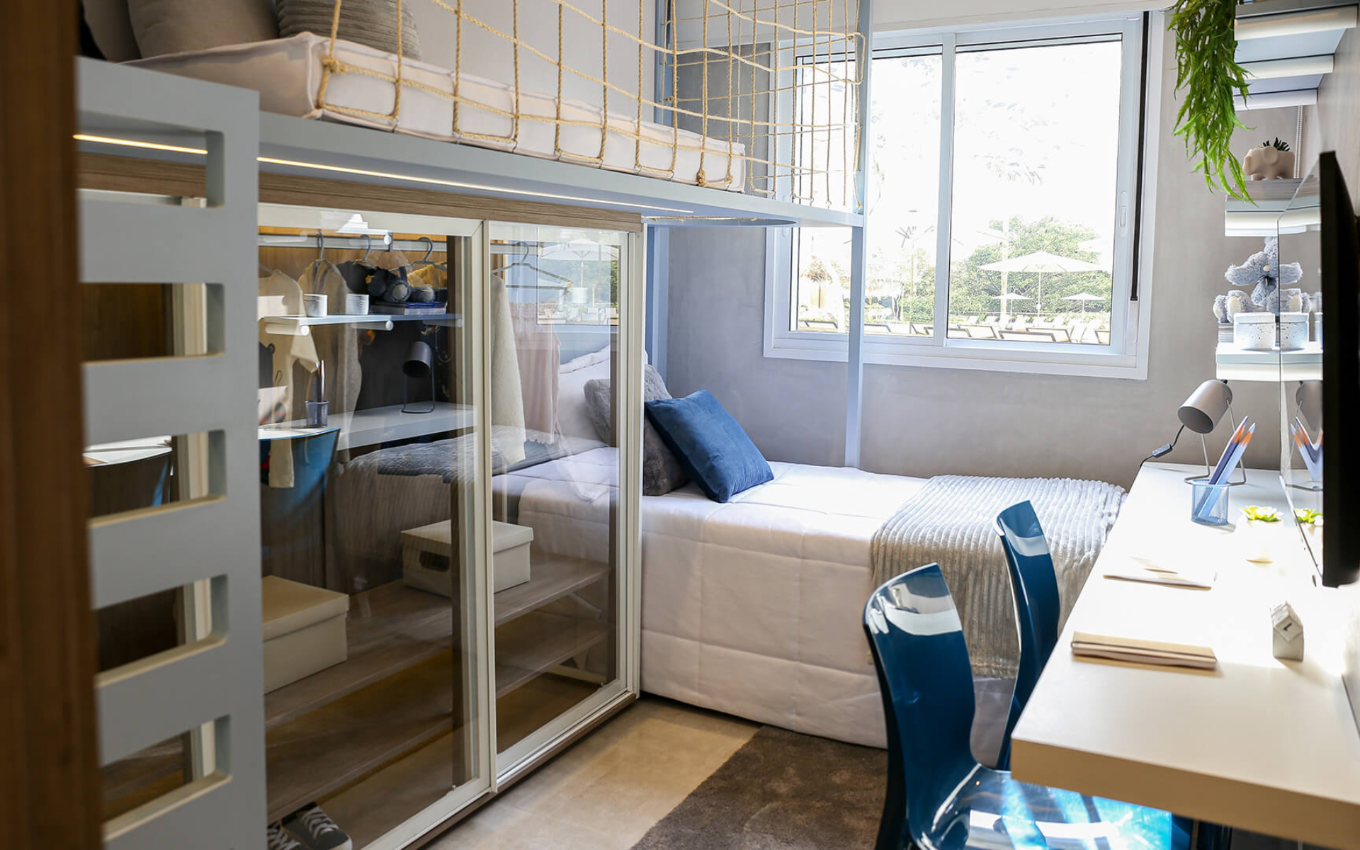 Suíte Menino - decorado de 62m²