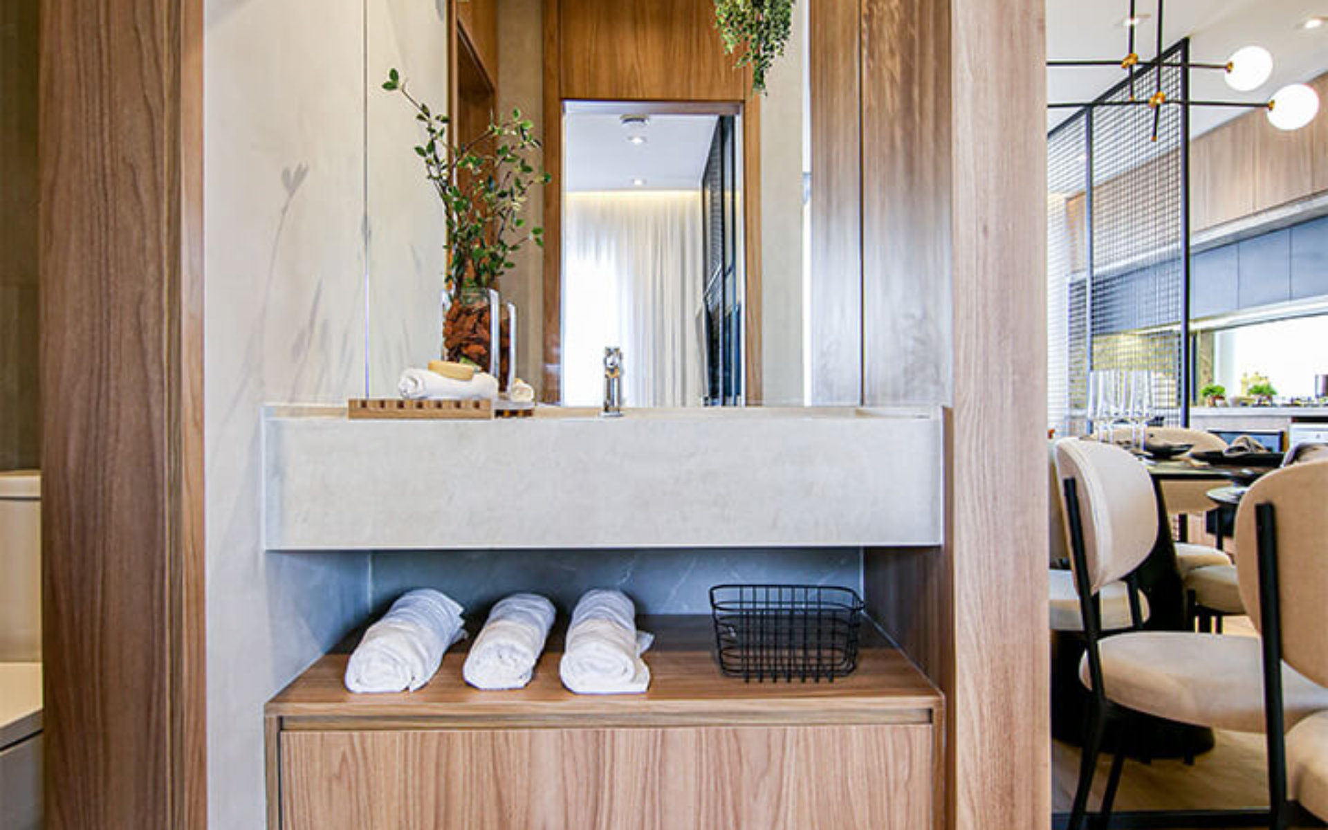 Lavabo - decorado de 35m²