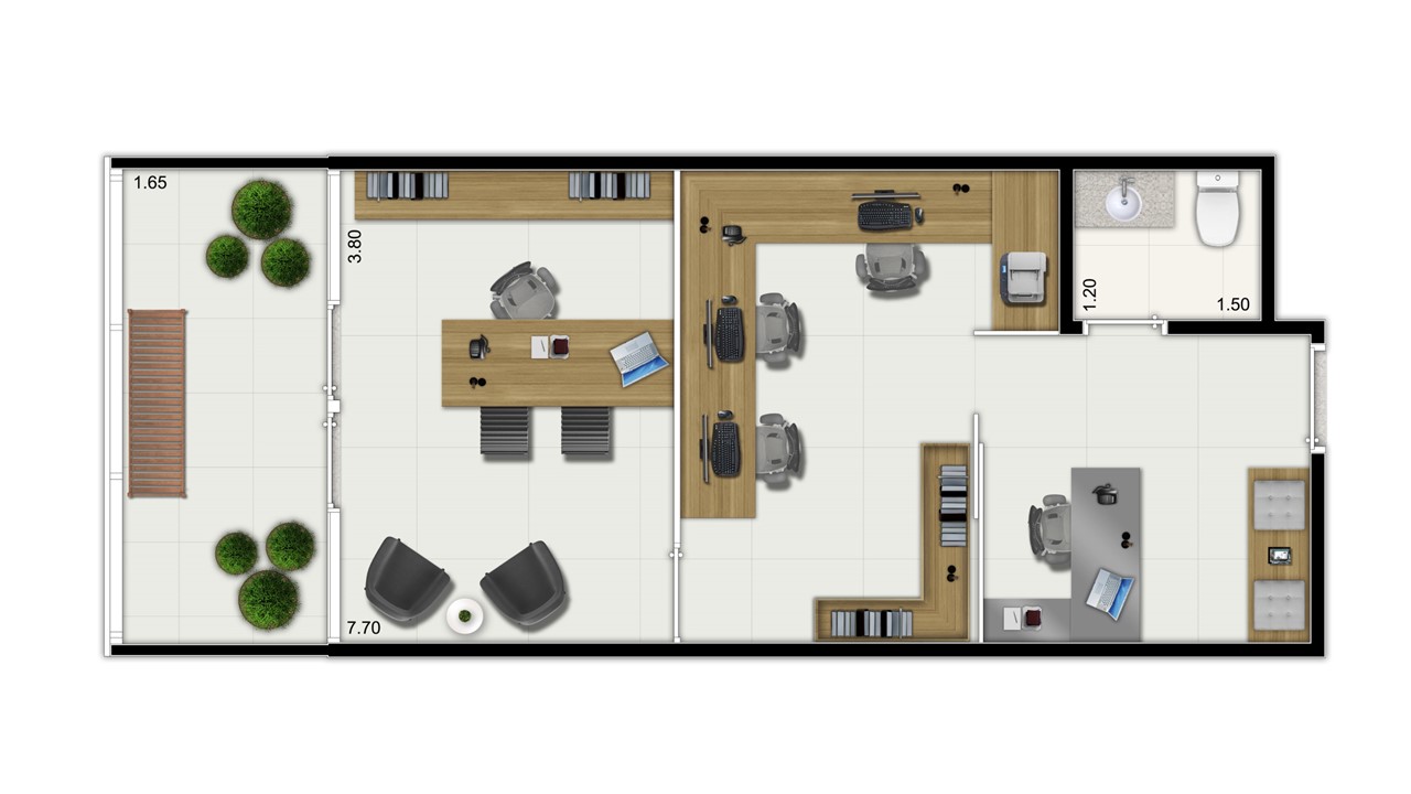 38m² - Conjuntos de final 04 e 05