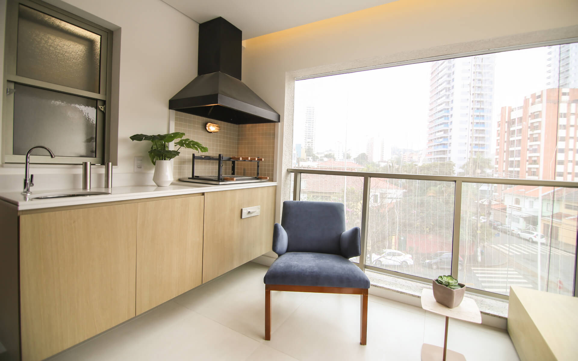 Varanda gourmet