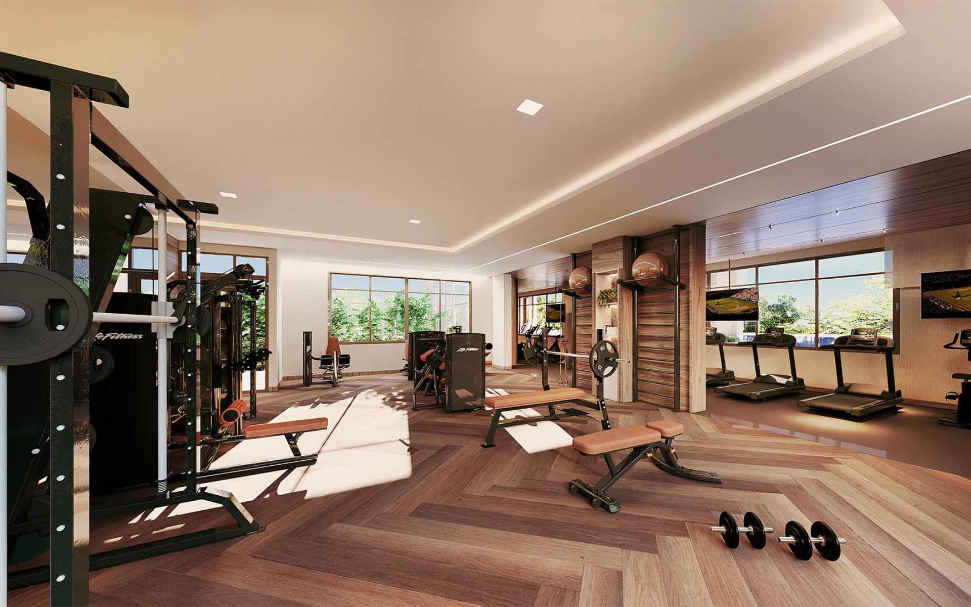 Fitness equipado by Life Fitness