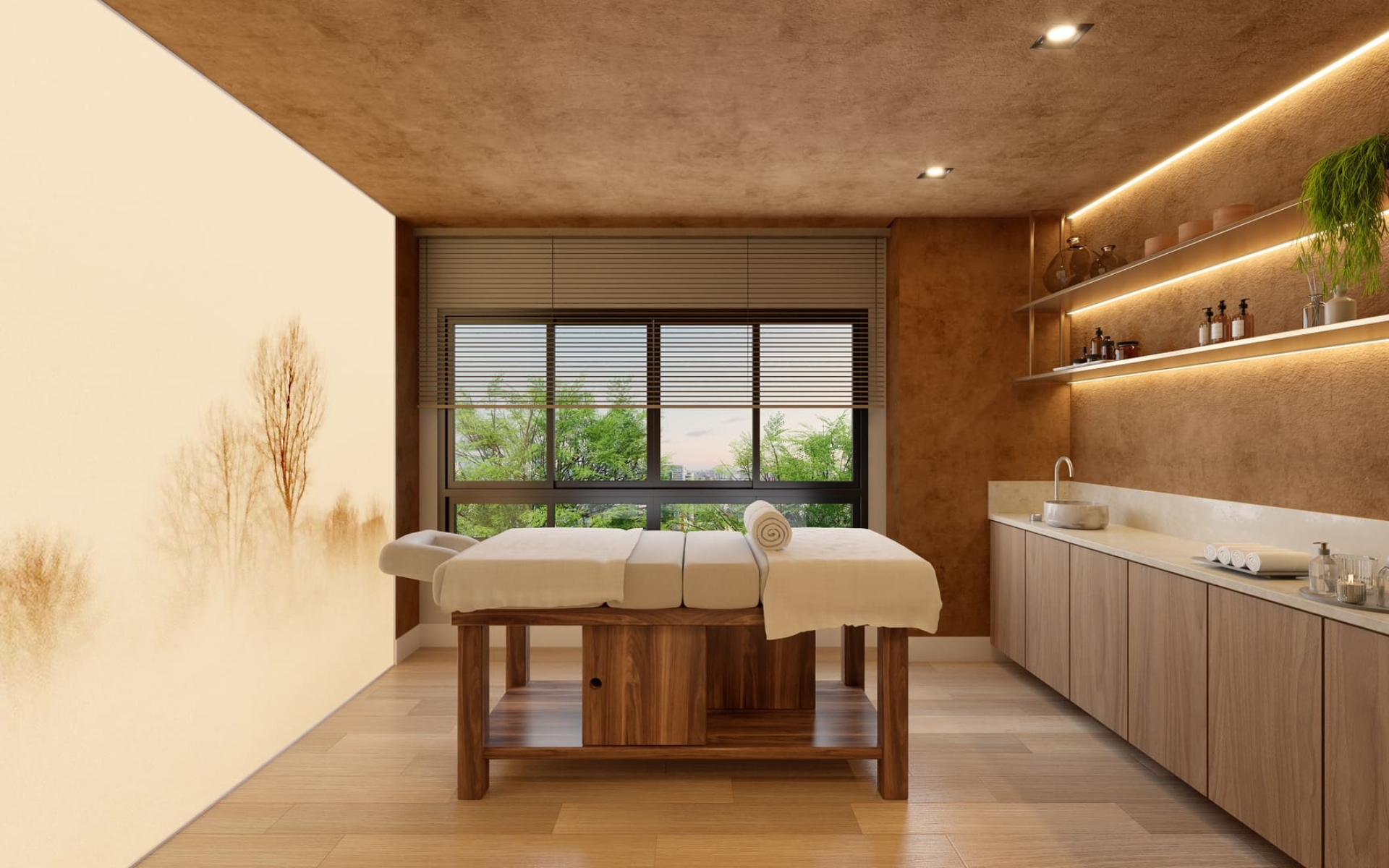 Sala de massagem