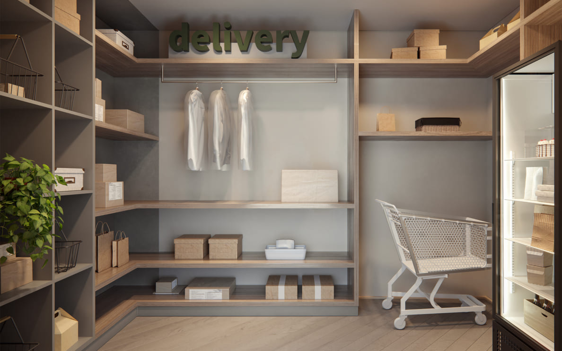 Delivery space