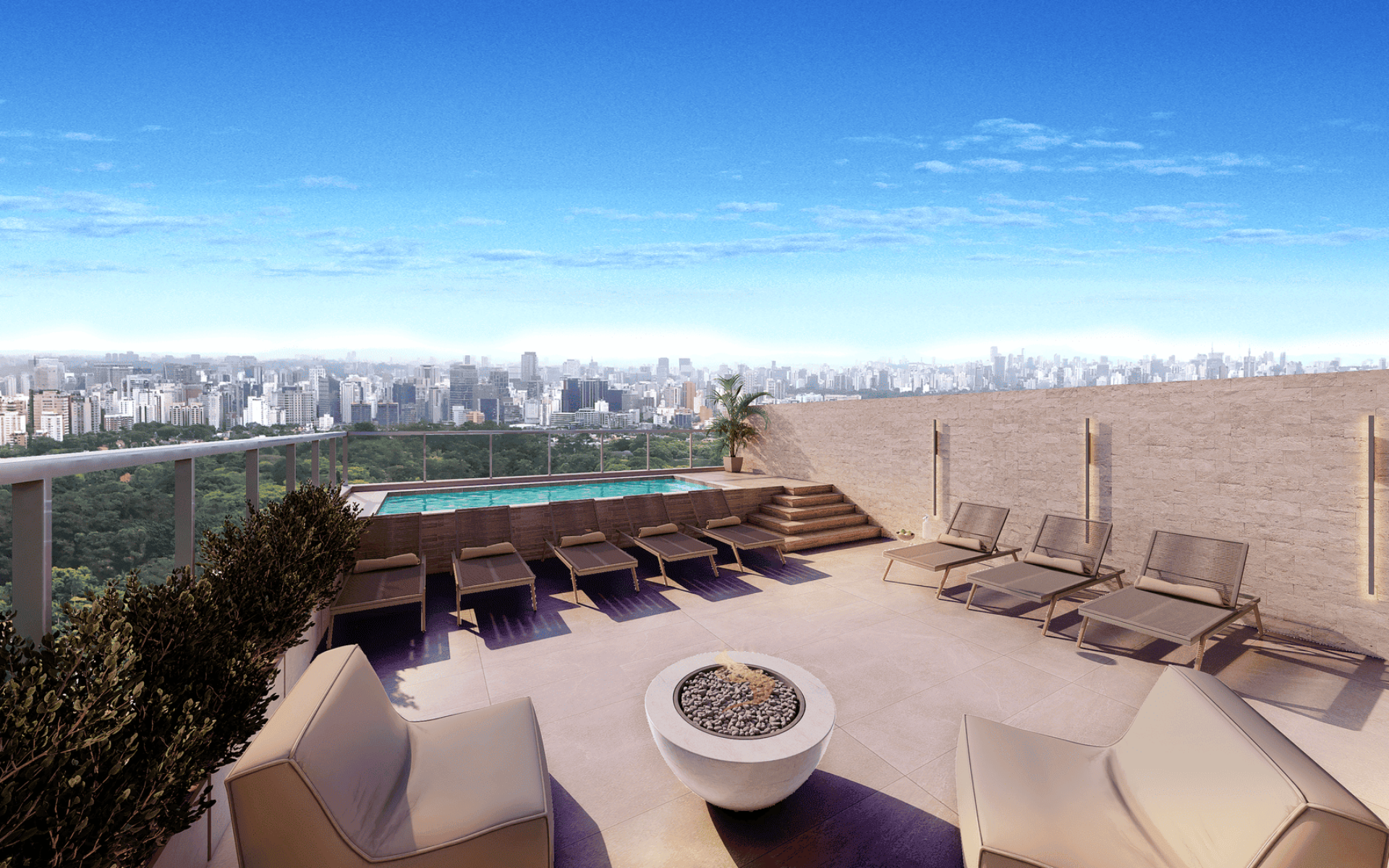 Rooftop Sky View