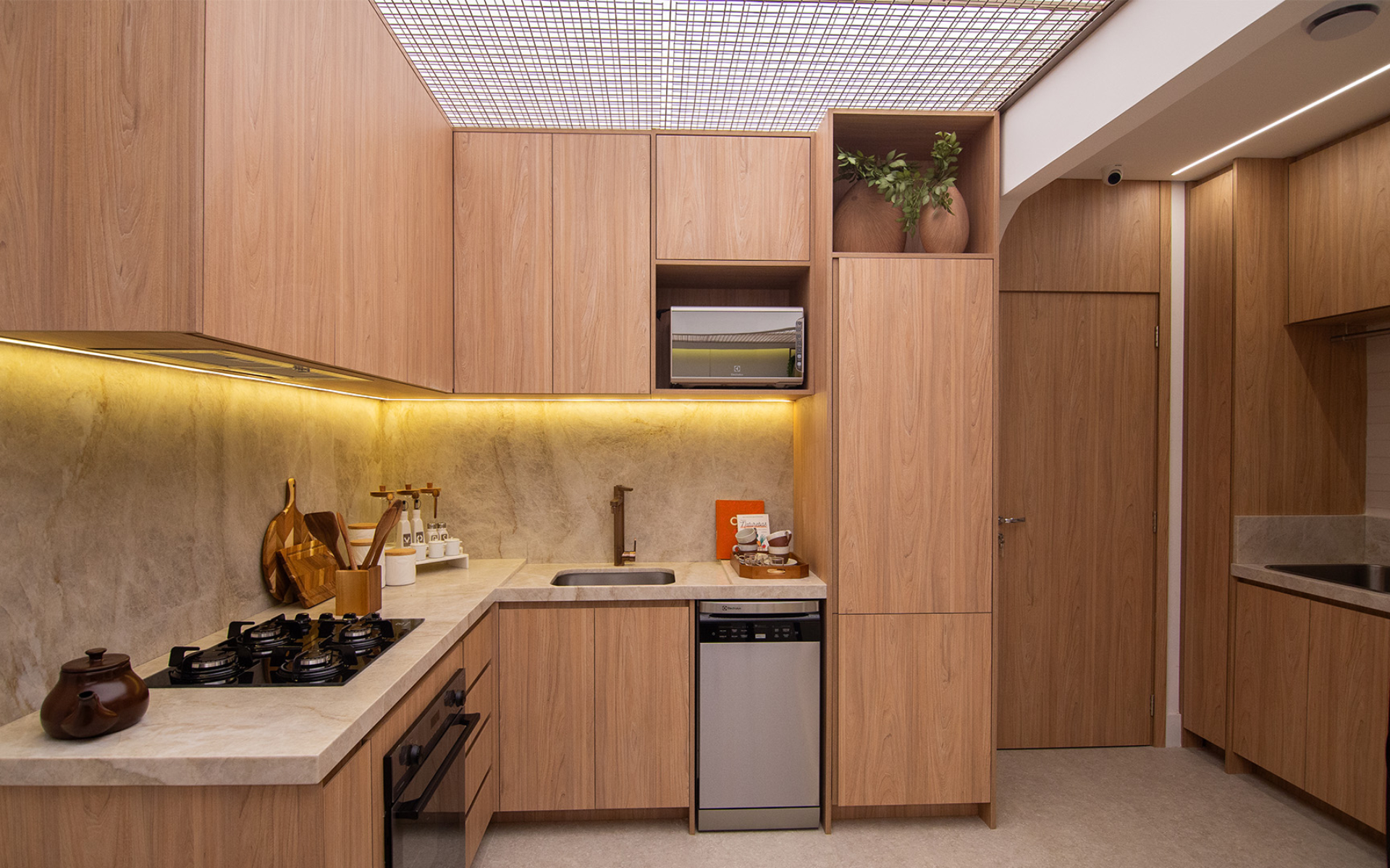 Cozinha - decorado de 62m²