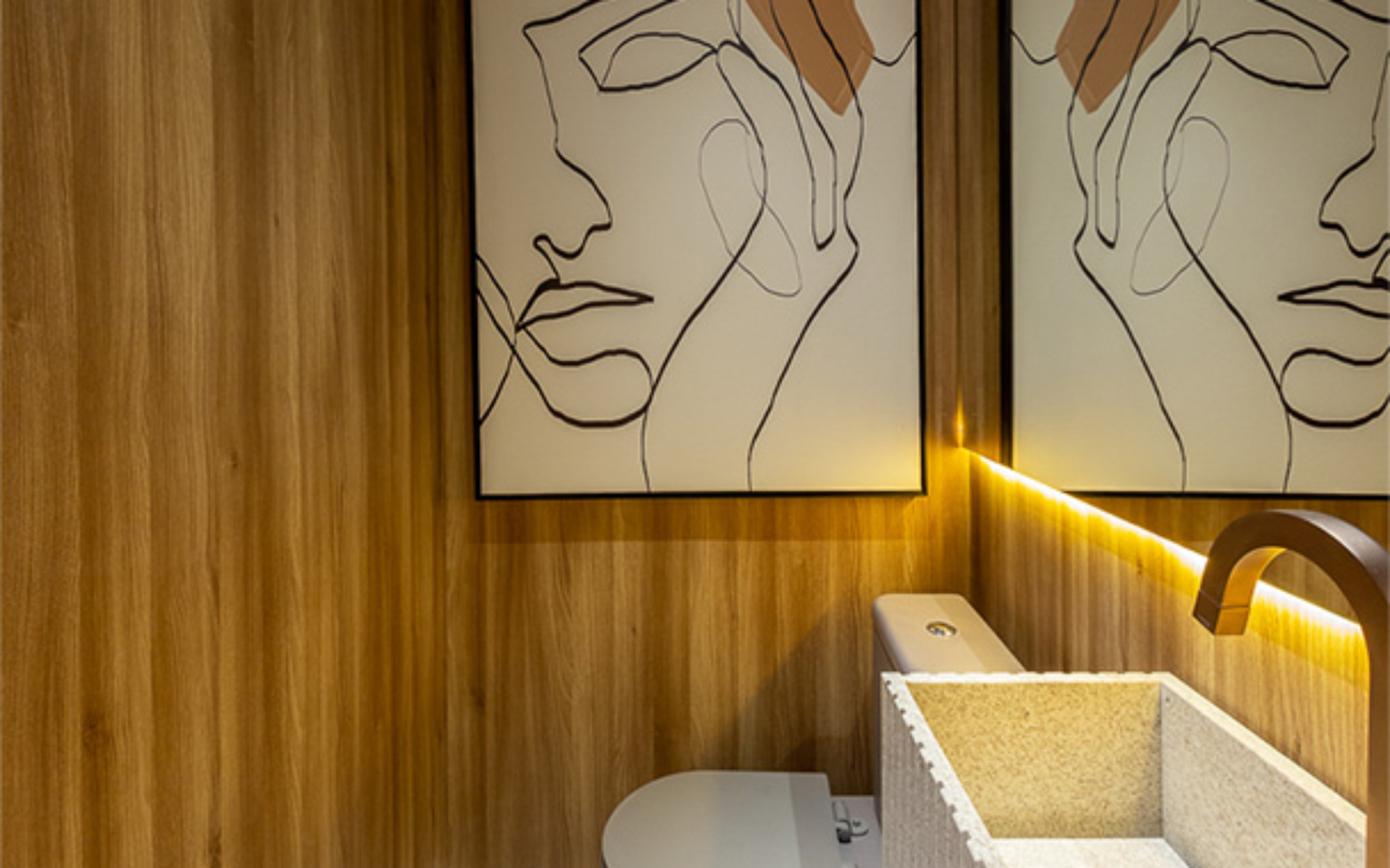 Lavabo - decorado de 62m²