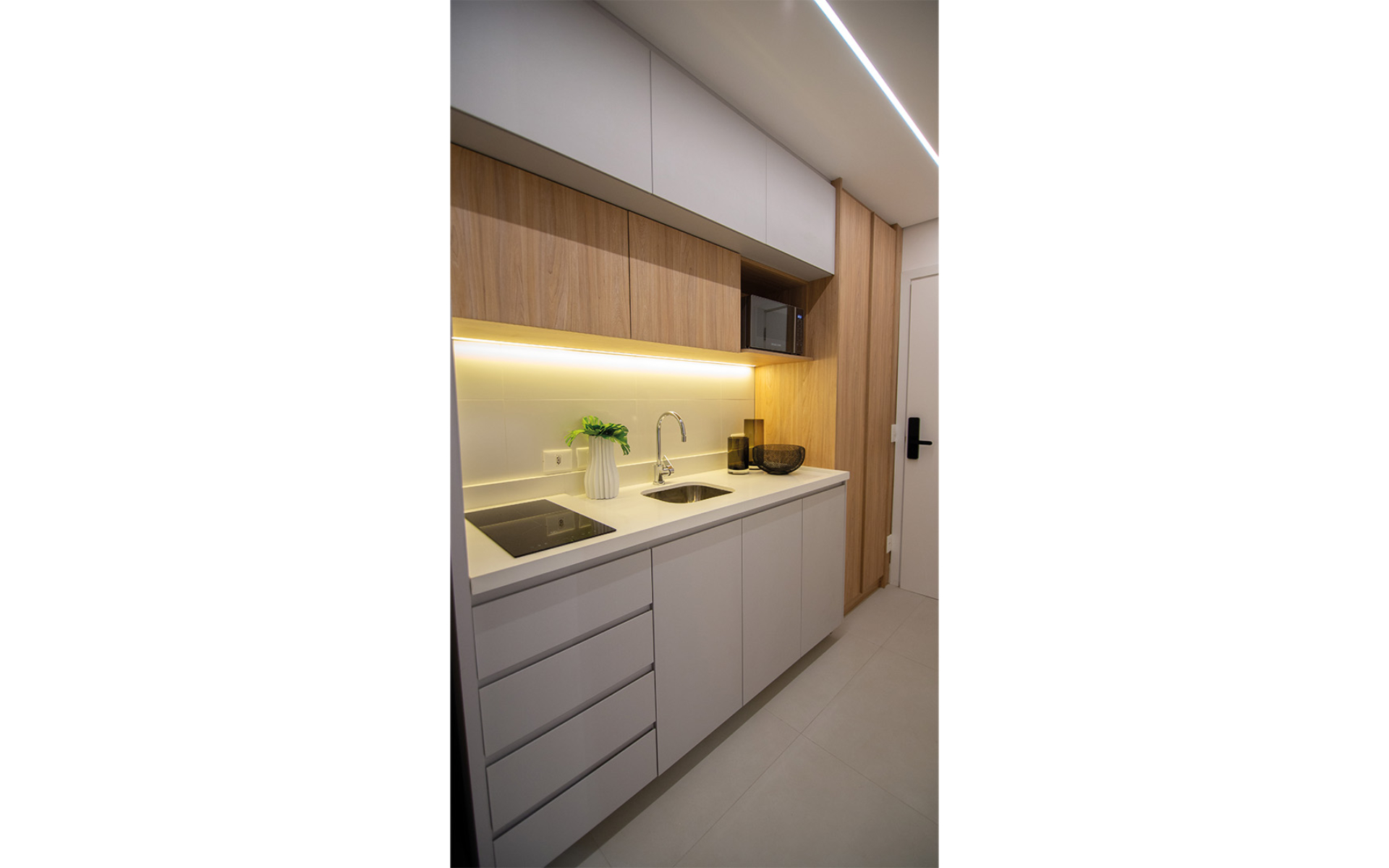 Cozinha com monocomando