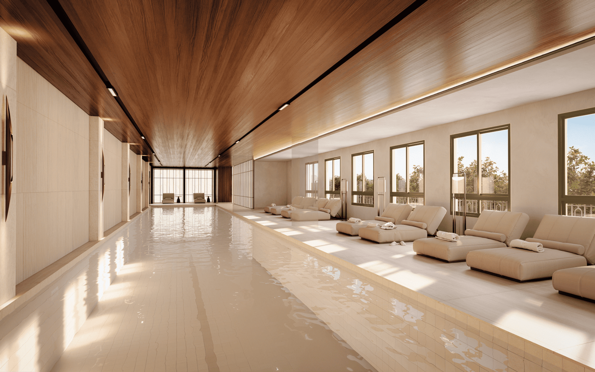Harmonie - Piscina coberta de 25m com raia